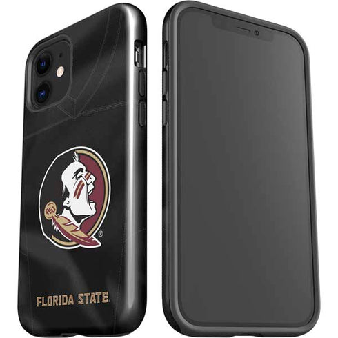 Florida State University Black Jersey iPhone 12 Mini Impact Case