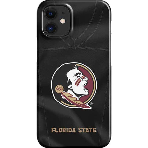 Florida State University Black Jersey iPhone 12 Mini Lite Case