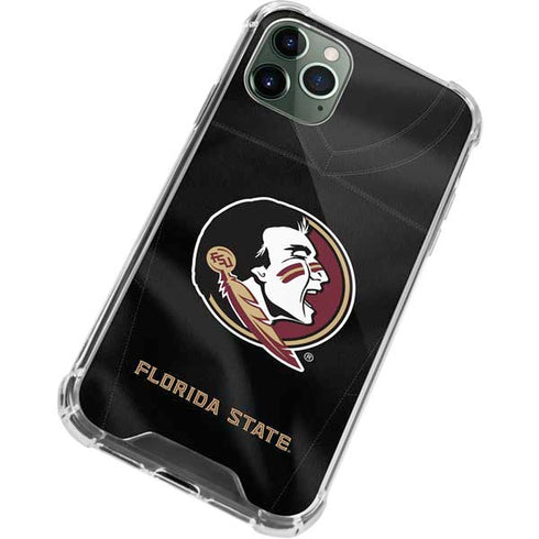 Florida State University Black Jersey iPhone 12 Pro Clear Case