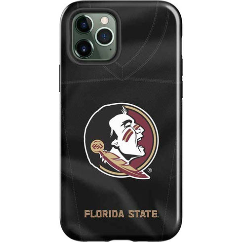 Florida State University Black Jersey iPhone 12 Pro Impact Case