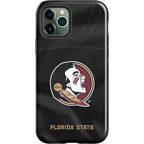 Florida State University Black Jersey iPhone 12 Pro Max Impact Case