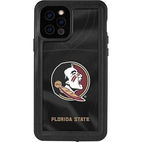 Florida State University Black Jersey iPhone 12 Pro Waterproof Case