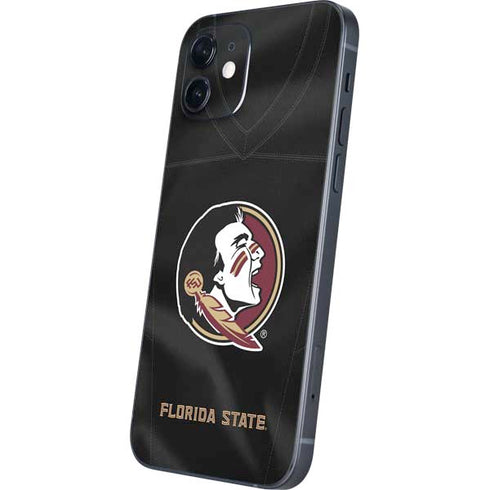 Florida State University Black Jersey iPhone 12 Skin