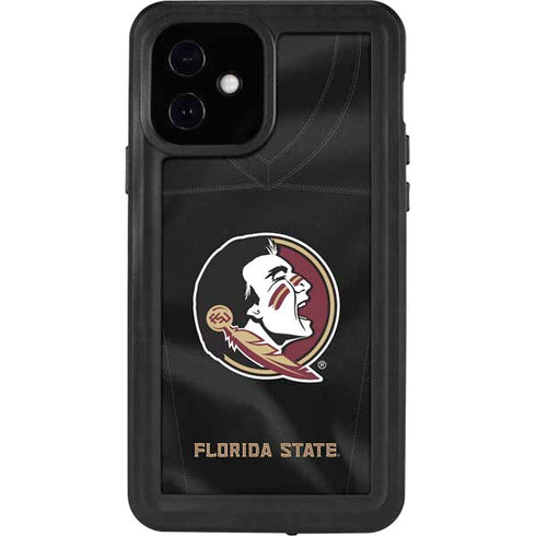 Florida State University Black Jersey iPhone 12 Waterproof Case