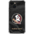 Florida State University Black Jersey iPhone 13 Clear Case