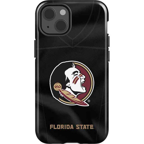 Florida State University Black Jersey iPhone 13 Impact Case