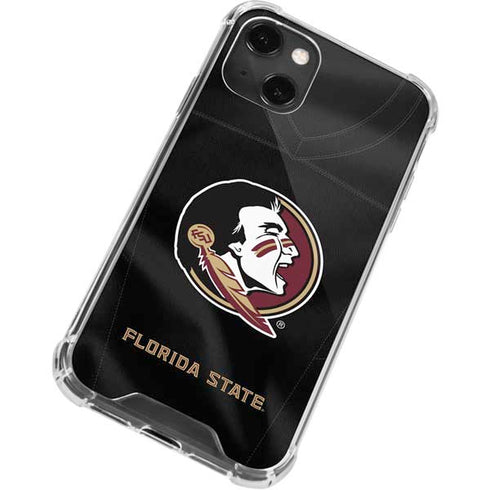 Florida State University Black Jersey iPhone 13 Mini Clear Case