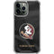 Florida State University Black Jersey iPhone 13 Pro Max Clear Case