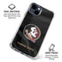 Florida State University Black Jersey iPhone 14 Plus Clear Case