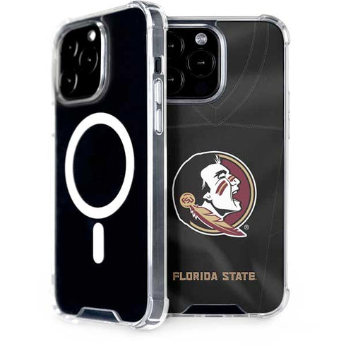 Florida State University Black Jersey iPhone 14 Pro Max MagSafe Case