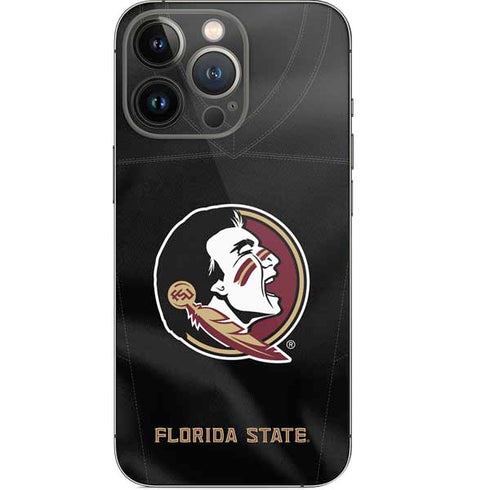 Florida State University Black Jersey iPhone 14 Pro Skin