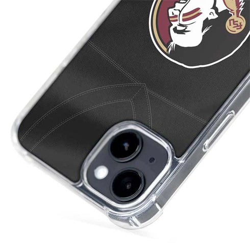 Florida State University Black Jersey iPhone 15 MagSafe Case
