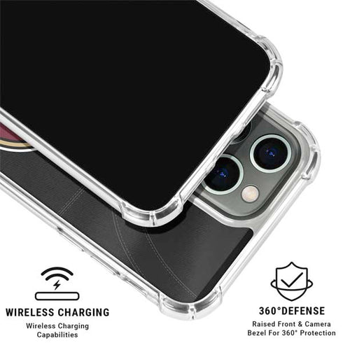 Florida State University Black Jersey iPhone 15 Pro Clear Case