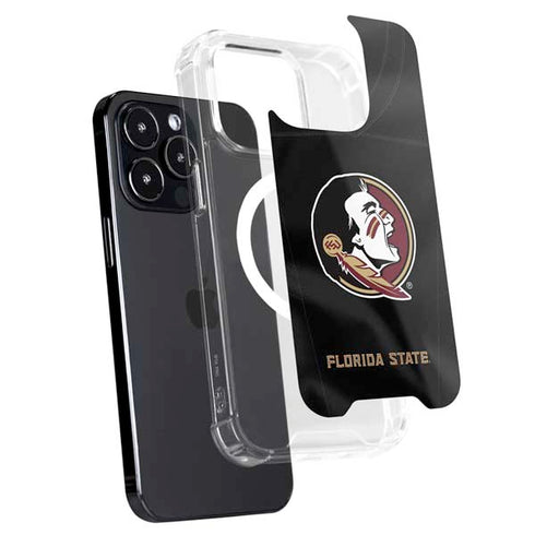 Florida State University Black Jersey iPhone 15 Pro MagSafe Case