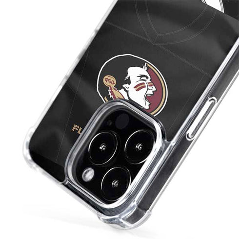 Florida State University Black Jersey iPhone 15 Pro Max MagSafe Case