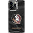 Florida State University Black Jersey iPhone 16 Pro Max Clear Case
