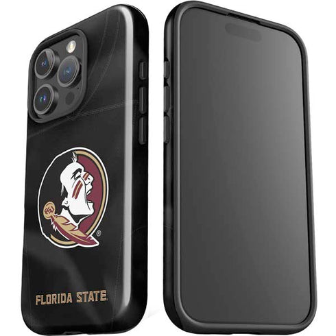 Florida State University Black Jersey iPhone 16 Pro Max Impact Case