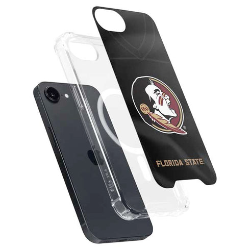 Florida State University Black Jersey iPhone 16e MagSafe Case