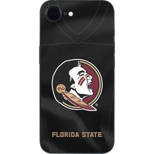 Florida State University Black Jersey iPhone 16e Skin
