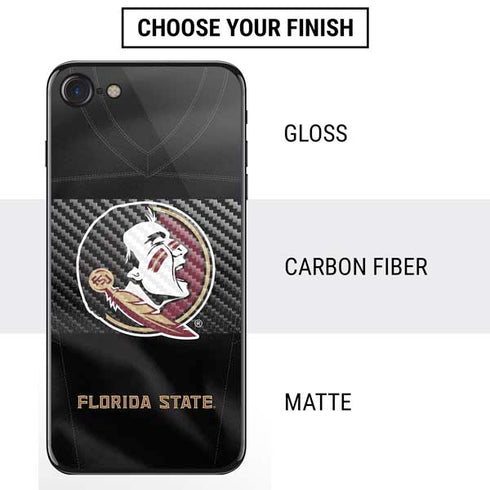 Florida State University Black Jersey iPhone SE (2nd & 3rd Gen) Skin