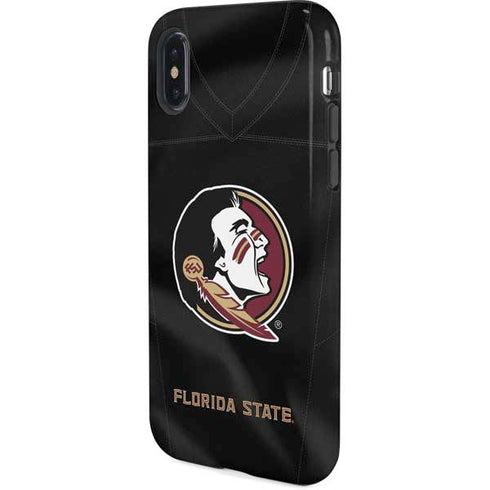 Florida State University Black Jersey iPhone X Pro Case