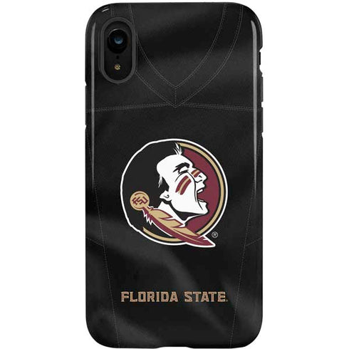 Florida State University Black Jersey iPhone XR Pro Case