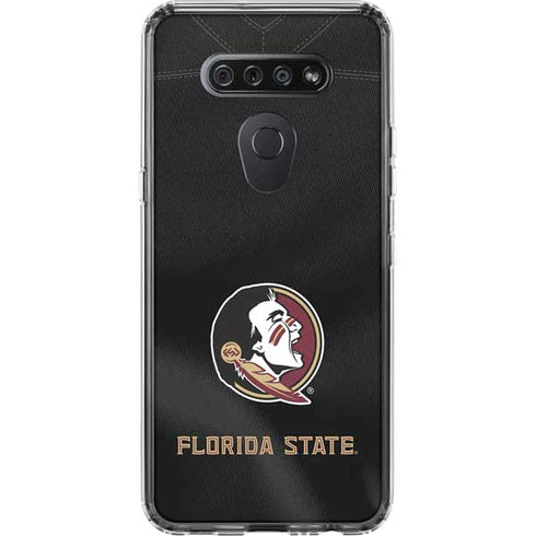 Florida State University Black Jersey LG K51/Q51 Clear Case