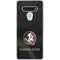 Florida State University Black Jersey LG Stylo 6 Clear Case