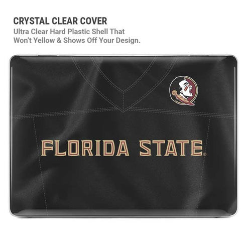 Florida State University Black Jersey MacBook Pro 13in (2020) Case plus Skin