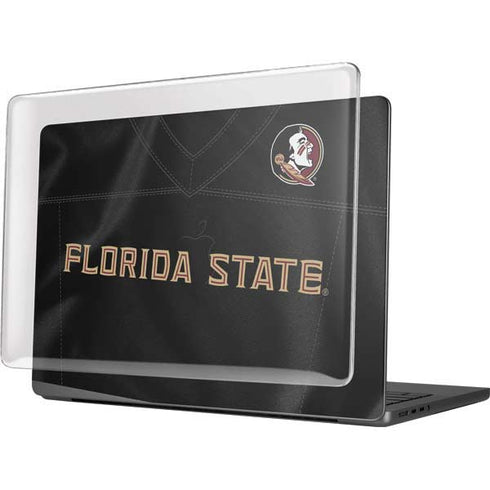 Florida State University Black Jersey MacBook Pro 14in (2021-24) Case plus Skin