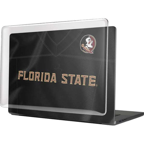 Florida State University Black Jersey MacBook Pro 16in (2021-25) Case plus Skin