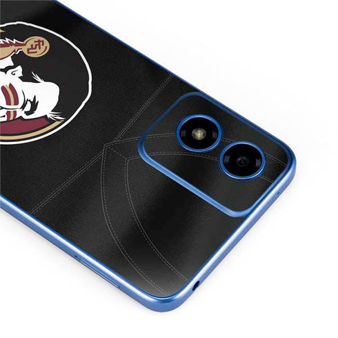 Florida State University Black Jersey Moto G Play 4G (2024) Skin