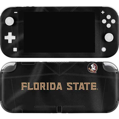 Florida State University Black Jersey Nintendo Switch Lite Skin