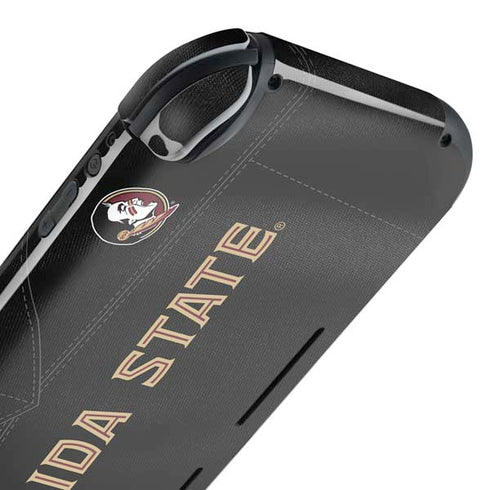 Florida State University Black Jersey Nintendo Switch Lite Skin