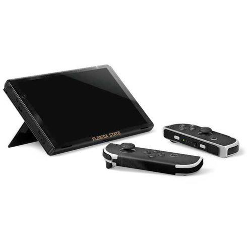 Florida State University Black Jersey Nintendo Switch OLED (2021) Skin