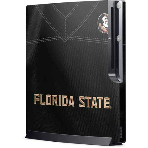 Florida State University Black Jersey Playstation 3 & PS3 Slim Skin
