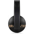 Florida State University Black Jersey PlayStation 4 Gold Wireless Headset Skin