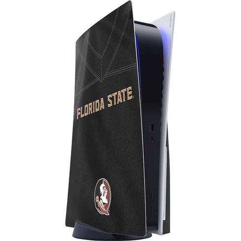 Florida State University Black Jersey PS5 Console Skin