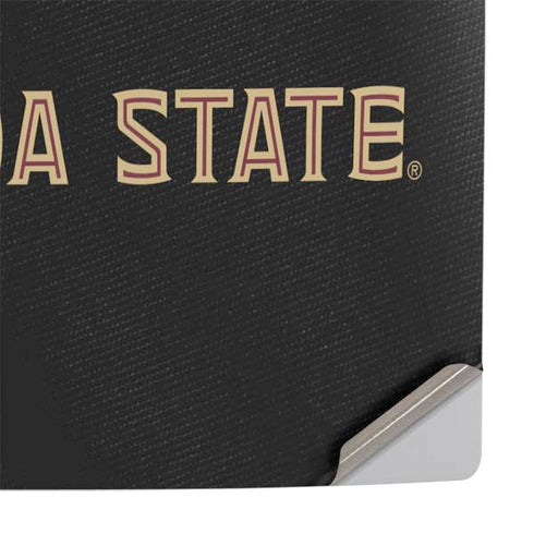 Florida State University Black Jersey PS5 Pro Console Skin