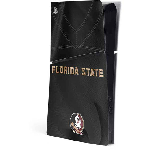 Florida State University Black Jersey PS5 Slim Digital Edition Console Skin