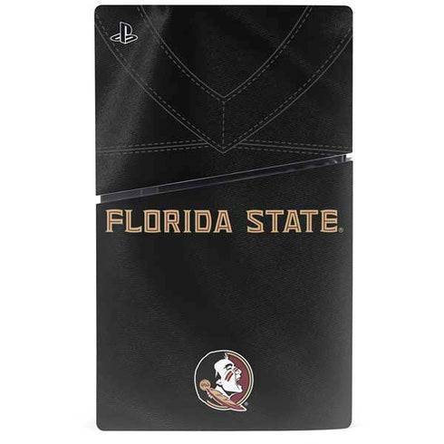 Florida State University Black Jersey PS5 Slim Digital Edition Console Skin