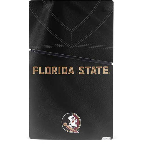 Florida State University Black Jersey PS5 Slim Digital Edition Console Skin