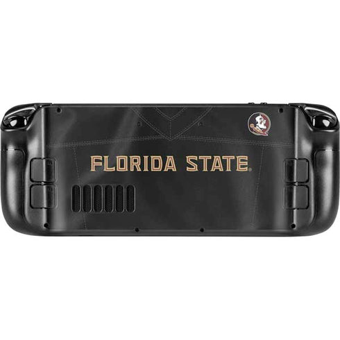 Florida State University Black Jersey Steam Deck Handheld Gaming Computer OLED Skin