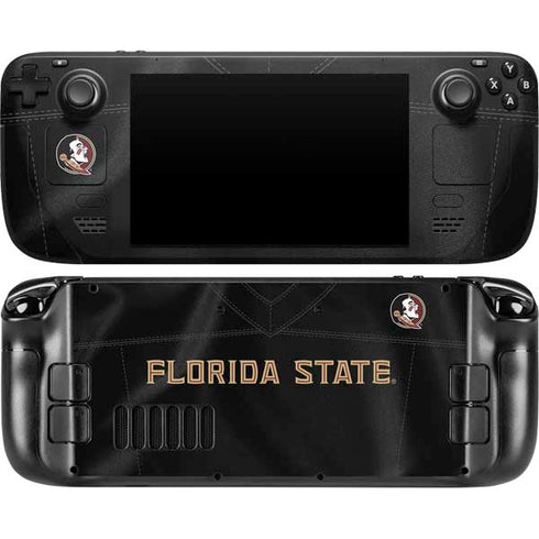 Florida State University Black Jersey Steam Deck Handheld Gaming Computer Skin