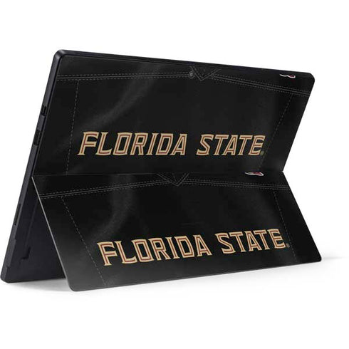 Florida State University Black Jersey Surface Pro 7 Skin