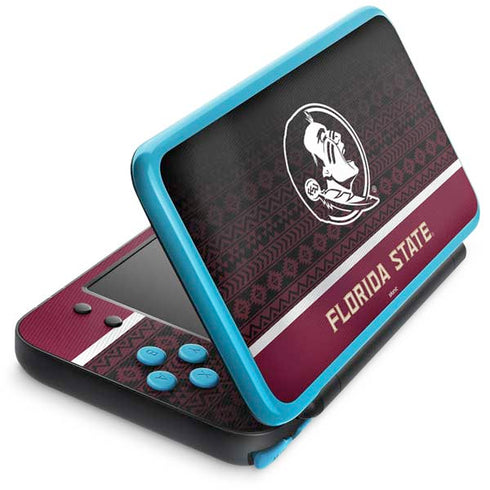 Florida State University Pattern Jersey Nintendo 2DS XL (2017) Skin