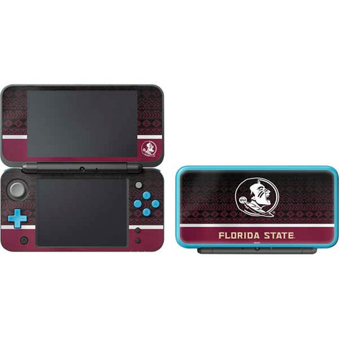 Florida State University Pattern Jersey Nintendo 2DS XL (2017) Skin
