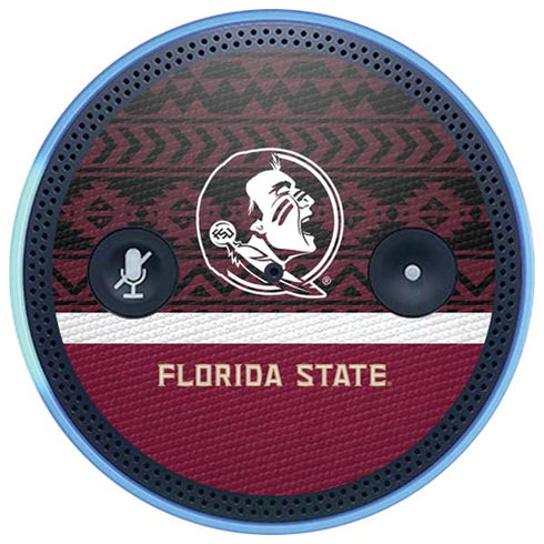 Florida State University Pattern Jersey Amazon Echo Skin