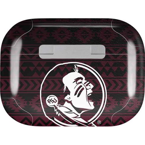Florida State University Pattern Jersey Apple AirPods Pro Skin
