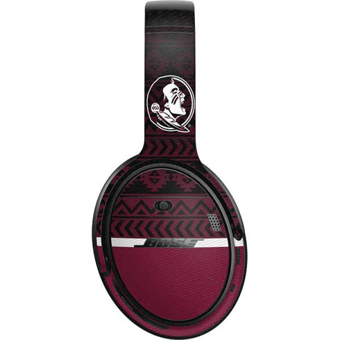 Florida State University Pattern Jersey Bose QuietComfort 35 Headphones Skin